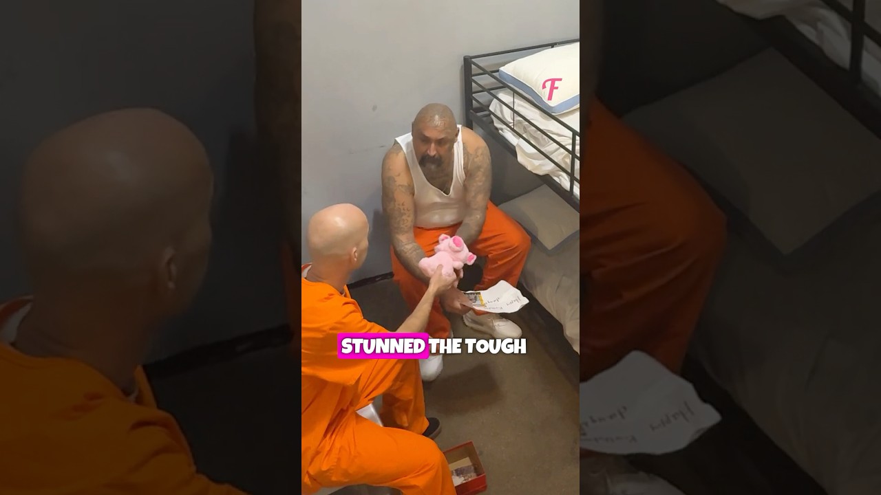 Brutal Prisoner’s Heart Melts Over a Gift for His Little Daughter 