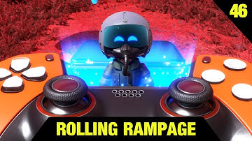 Astro Bot Walkthrough #46: Rolling Rampage - Bot Location [4K]