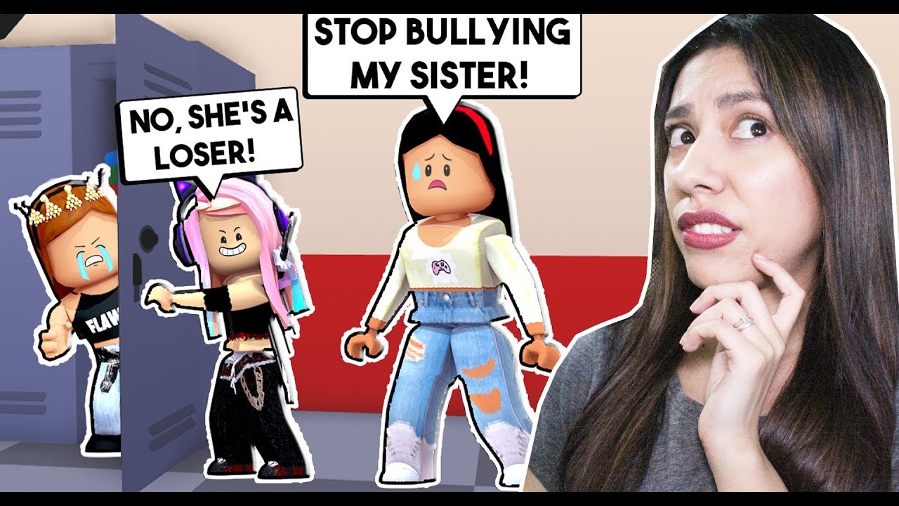 My Sister Got Kicked Out Of School For Fighting Roblox Meep