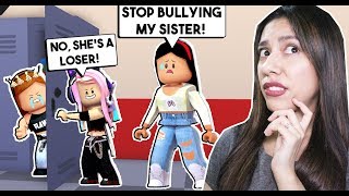 My SISTER Got KICKED OUT of SCHOOL For FIGHTING! - Roblox - Meep City screenshot 2