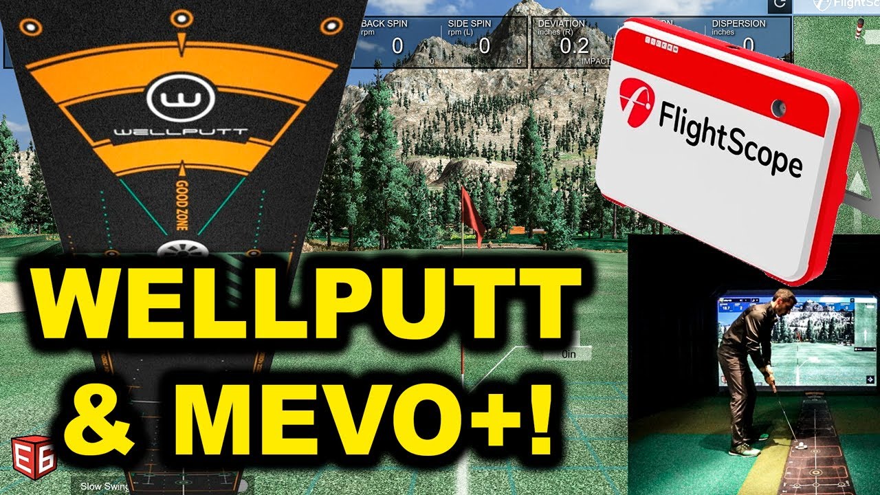 Flightscope Mevo Plus Setup - Wellputt Putting Mat Review