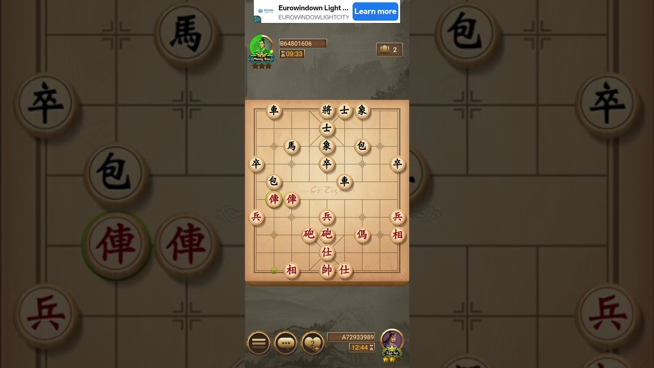 Đôi công mãn nhãn. Phế xe bỏ quân.