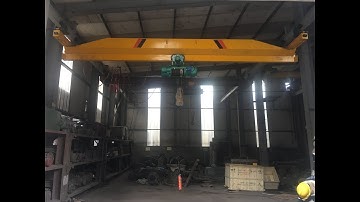 Lắp đặt cầu trục 5 tấn dầm treo khẩu độ 5,75m