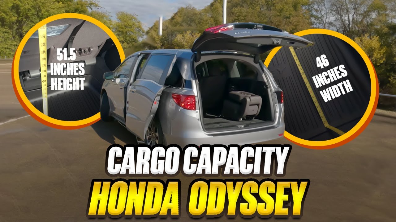 2020 honda odyssey cargo space