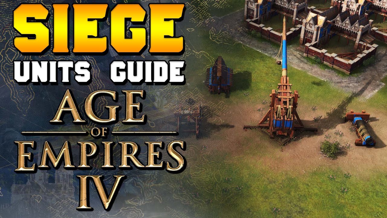 Tabela De Cvounter Age Of Empires 4 Unidades How to Use & Counter Siege Units Guide in Age of Empires 4 - YouTube