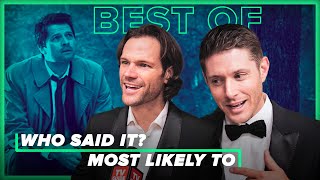 SUPERNATURAL Cast Plays Who Said it? | Most LIkely To | Jared Padalecki, Jensen Ackles