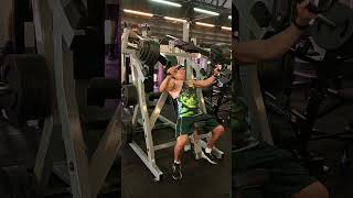 SUPINO RETO HAMMER T.75KG academiasuperação#treino#maromba#musculação