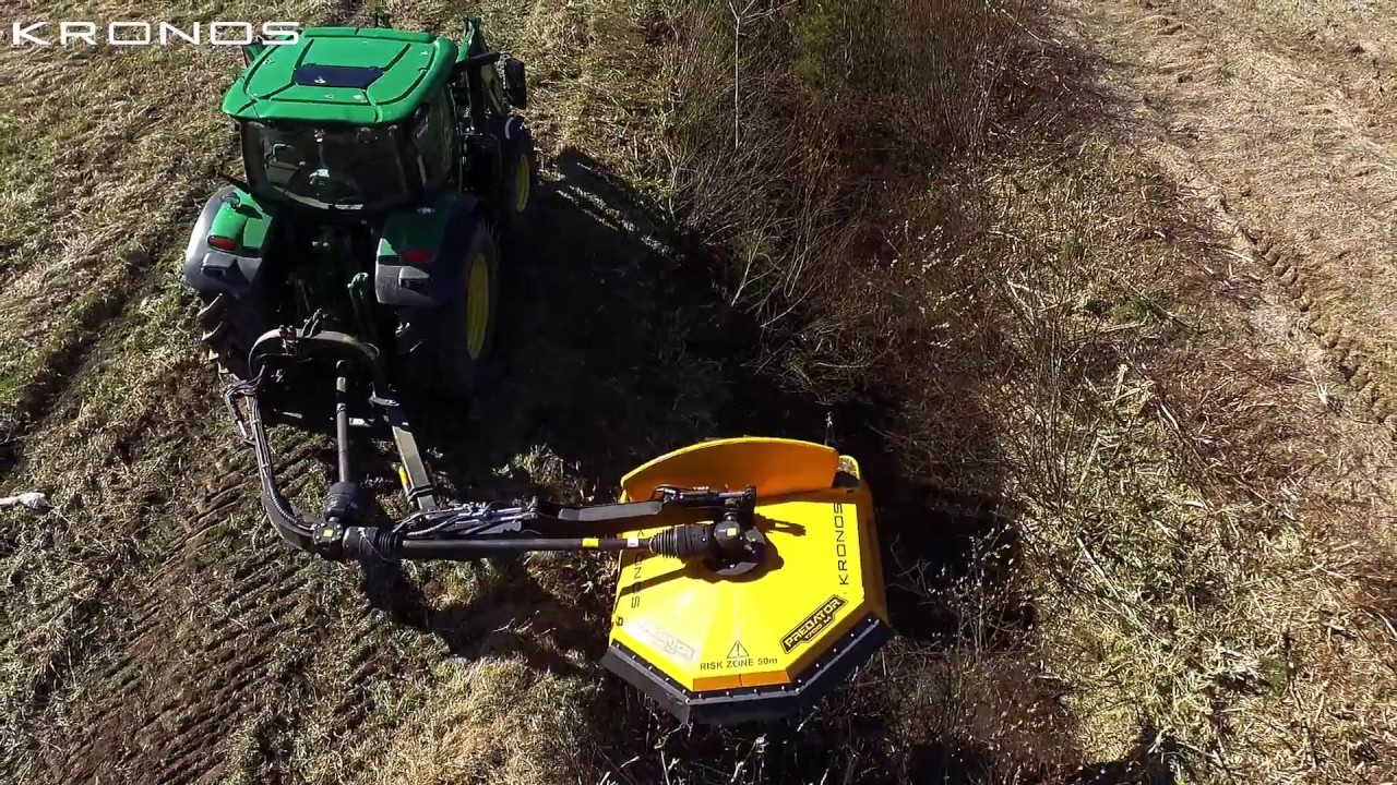 Predator 1700 M chain mulcher - YouTube