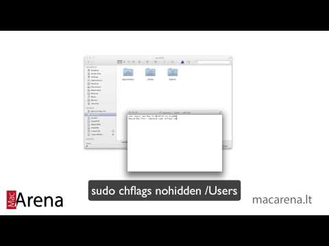 OS X 10.9.3 atnaujinimo padaryti /Users aplanką vėl matomu