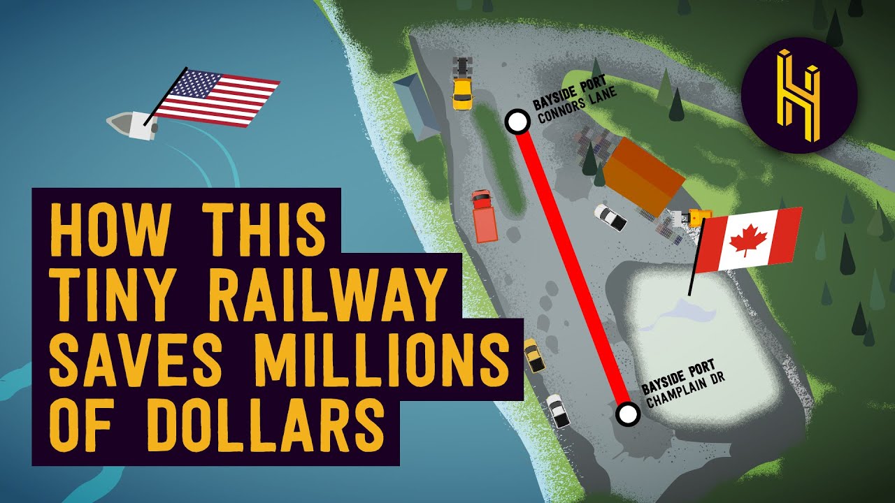 ⁣Canada's 100-Foot Freight Railway To Nowhere
