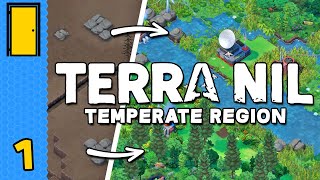 Back To Nature | Terra Nil - Temperate Region (Environmental Strategy Game) screenshot 1