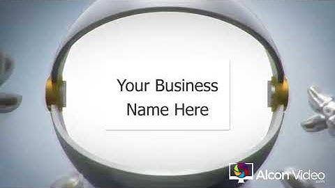 Business advertising with attention-grabbing video commercials - logo animation