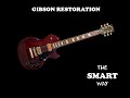 Gibson les paul studio 1996 wine red guitar restoration