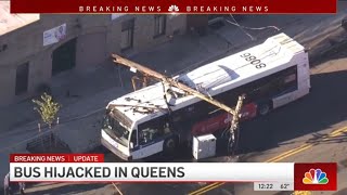 Man Hijacks NYC Bus With Seven Passengers Inside, Driver Jumps Out Window | News 4 Now