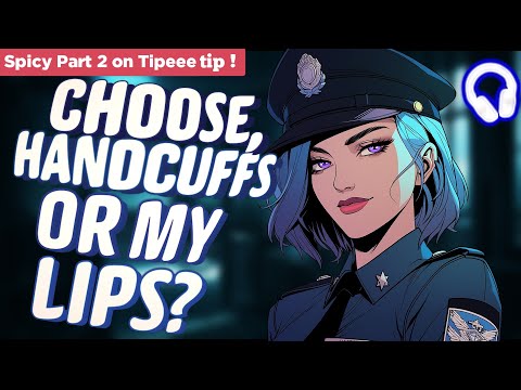 Detained By A Gorgeous Yet Dissatisfied Officer (F4F) (ASMR Roleplay) (Animated) (+SUBS)