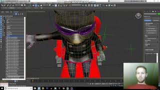 Omega Mouse - Posing a character in 3d Studio Max