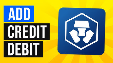 How To Add Credit Or Debit Card On Crypto.com App (2022)