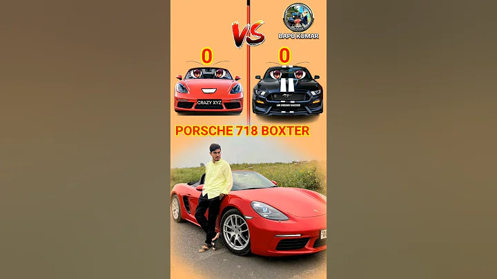 #shorts Mr India Hacker Mustang Vs Crazy Xyz Porsche 🔥#viral#shorts