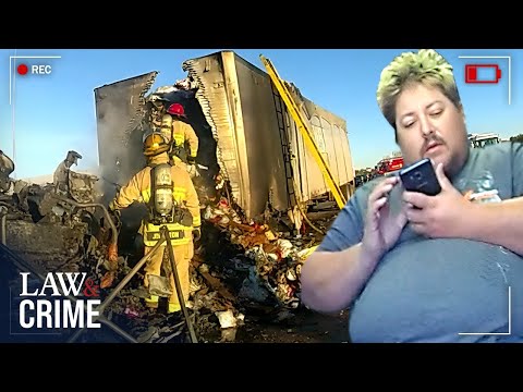 Trucker Watching TikTok Mows Down 5 People In Horrific Crash