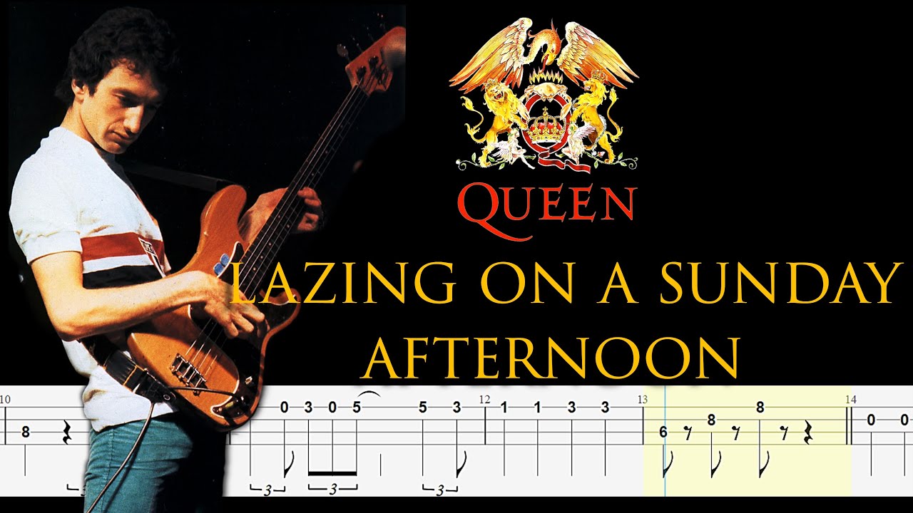 Queen Lazing On A Sunday Afternoon (Bass Line Tabs) By John Deacon YouTube