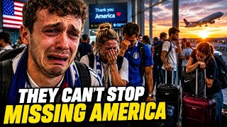 European Tourists CRIED Right After Returning Home — They Couldn't Stop Missing America.