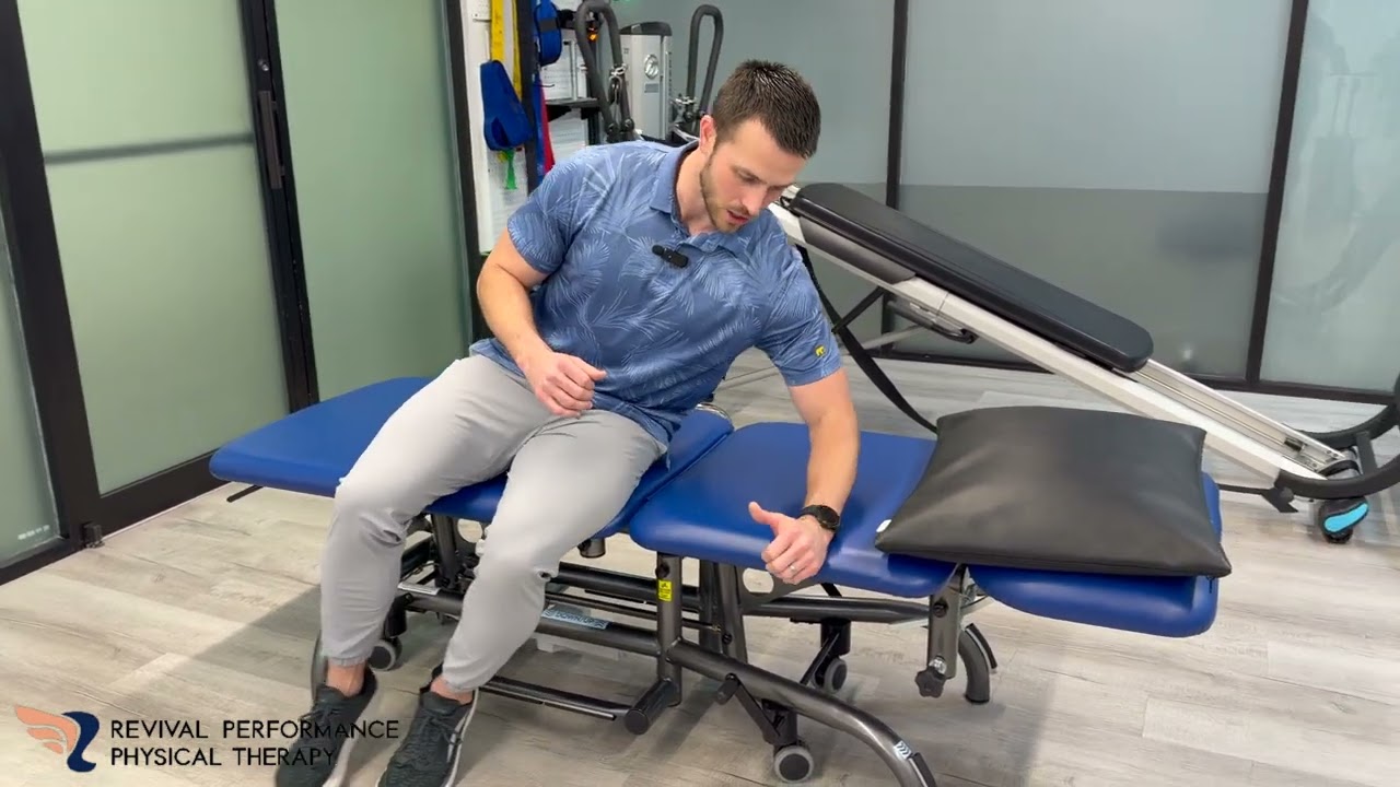 Перекатывание бревна при болях в пояснице