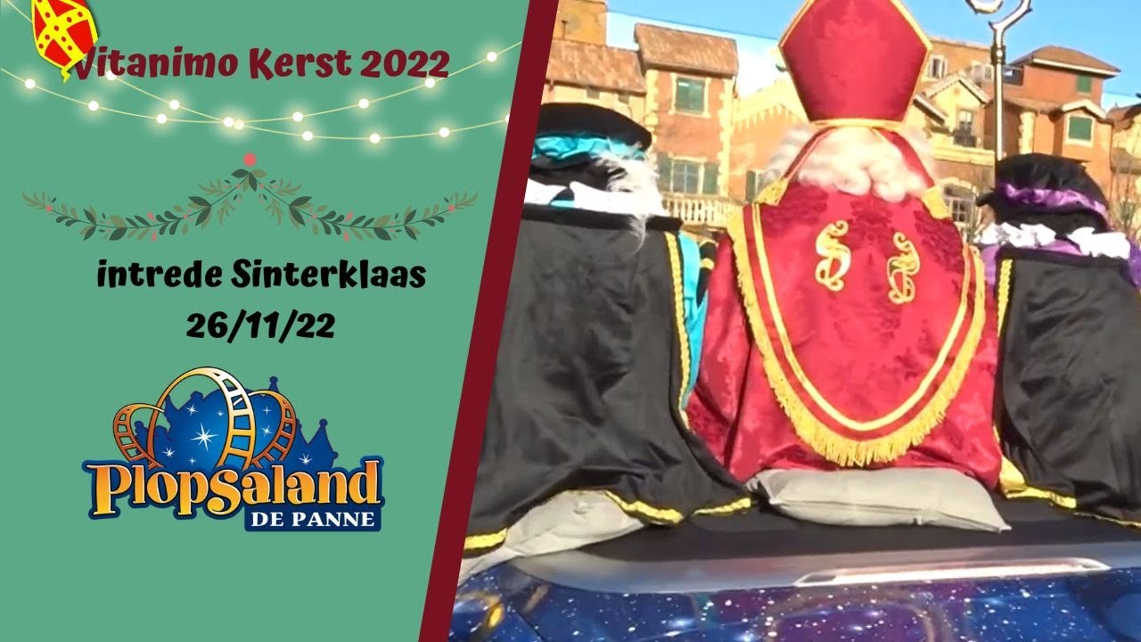 intocht Sinterklaas @ Plopsaland