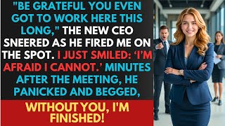 They Fired Me. The New CEO Said “Hand Over The Controls.” I Said “I’m Afraid I Cannot.”