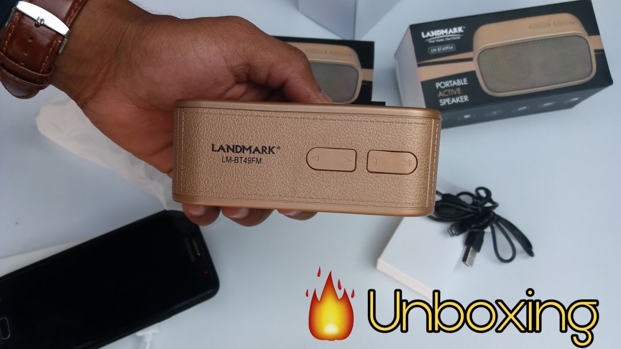 landmark portable active speaker