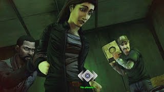 Lee and Kenny Kills Lilly's Father Larry - The Walking Dead Resimi