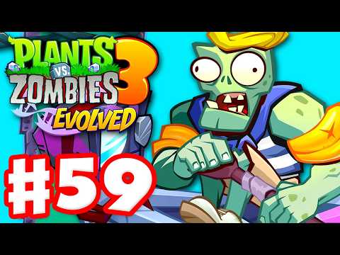 Canoe Zombie! - Plants vs. Zombies 3: Evolved - Gameplay Walkthrough Part 59
