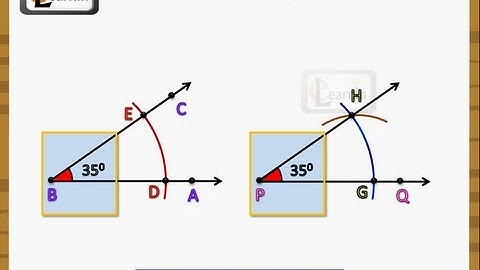 Constructing congruent angles - Geometry