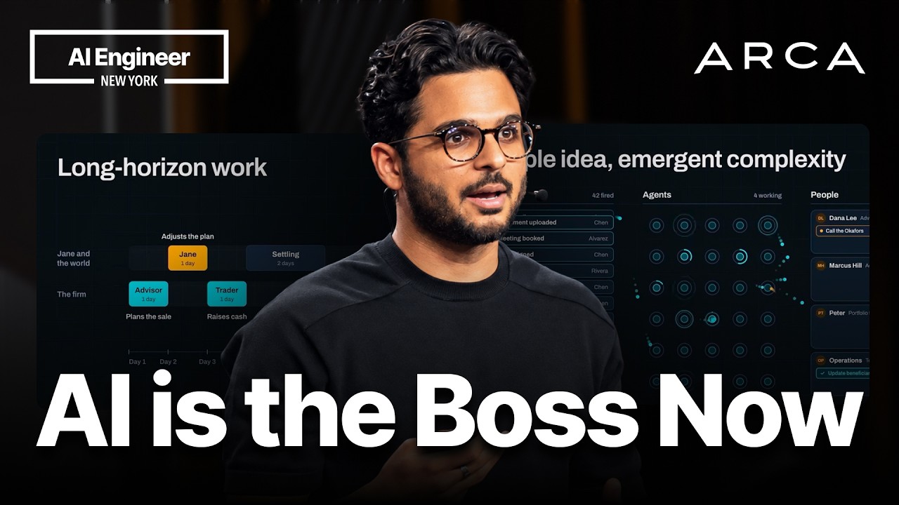 Inside Arca's Long-Horizon Agents That Run the Business - Aman Singh, Arca thumbnail