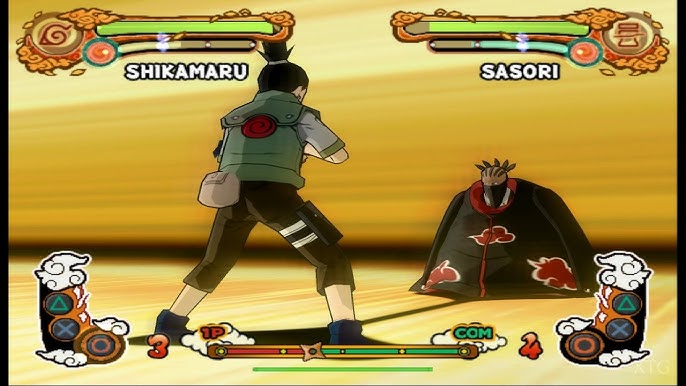 Naruto Shippuden Ultimate Ninja 5: All Ultimate Jutsu PS2 Gameplay HD  (PCSX2) 