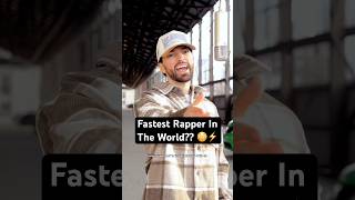 Fastest Rapper In The World   rap rapper hiphop performance