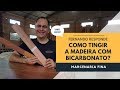 Como tingir madeira com bicarbonato? Fernando responde.