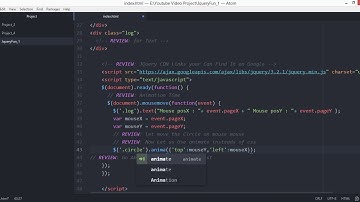 JQuery Fun : Animate() On Mouse Move