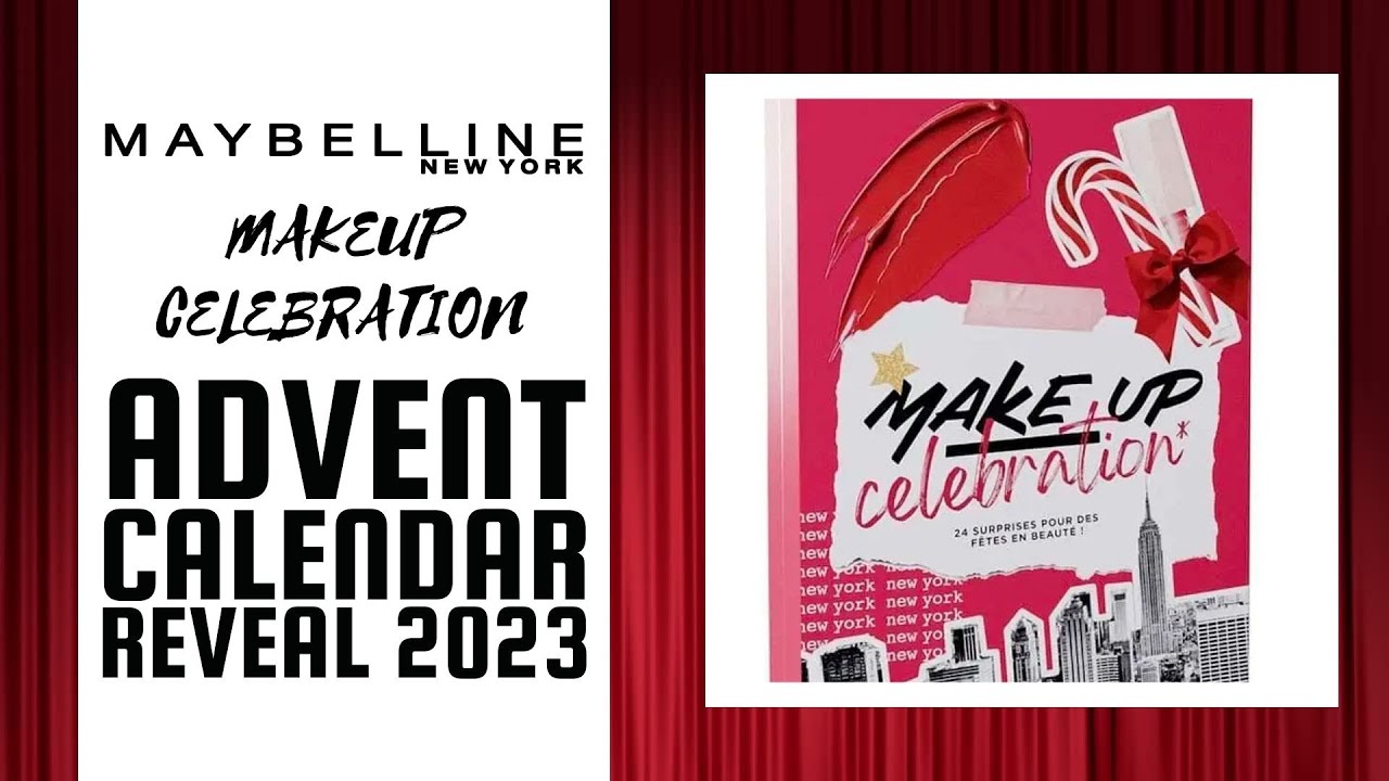 Maybelline New York 31DAYS ADVENTCALENDAR 2023 - Calendrier de l