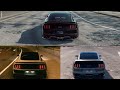 NFS Heat Vs NFS 2015 Vs NFS Payback Mustang 2015 Sound Comparison