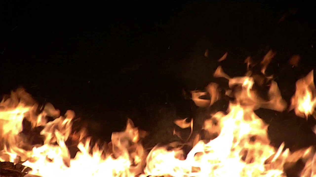 Burning Fire - Free HD Stock Footage - YouTube