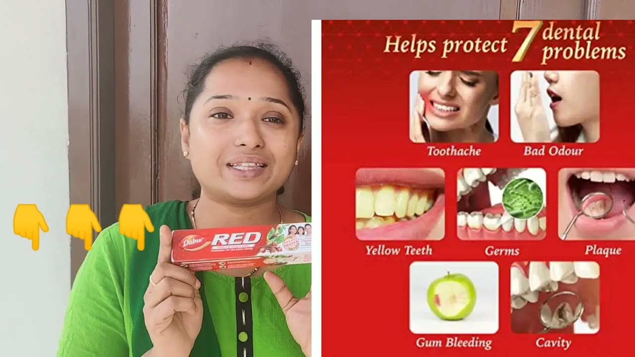 100% Ayurvedic Toothpaste Review / Dabur Red Toothpaste Benfits