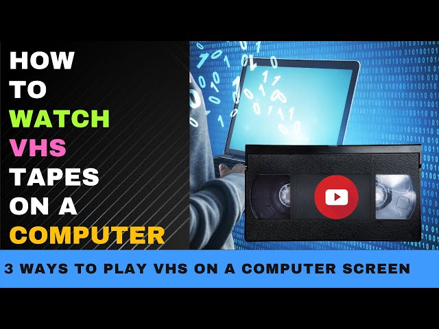 CNET How To - Transfer VHS tapes to your computer 