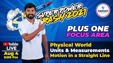 Aha Quiz Physics Chapter 1,2,3| Plus One Focus Area Super Power Crash