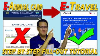 ETRAVEL REGISTRATION ONLINE STEP BY STEP TUTORIAL