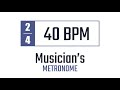 40 BPM 2 4 Metronome mp3