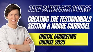 Creating The Testimonial Section And Image Crousal Part 31 in 2025 On Wordpress Website By Elementor