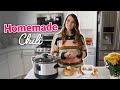 AWARD WINNING CHILI IN THE CROCKPOT | HALLOWEEN TRADITION | MINDY'S BEST