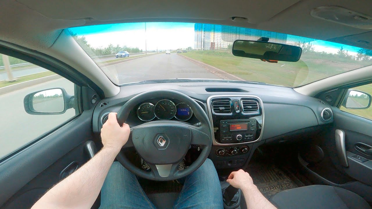 2015 Renault Logan - POV Test drive