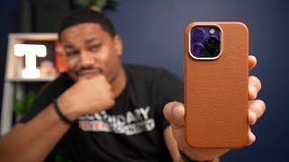 iPhone 13 Pro ESR Metro Leather Case Review! BEST LEATHER CASE SO FAR!