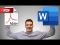 How To Convert PDF To Word How To Convert PDF To Word